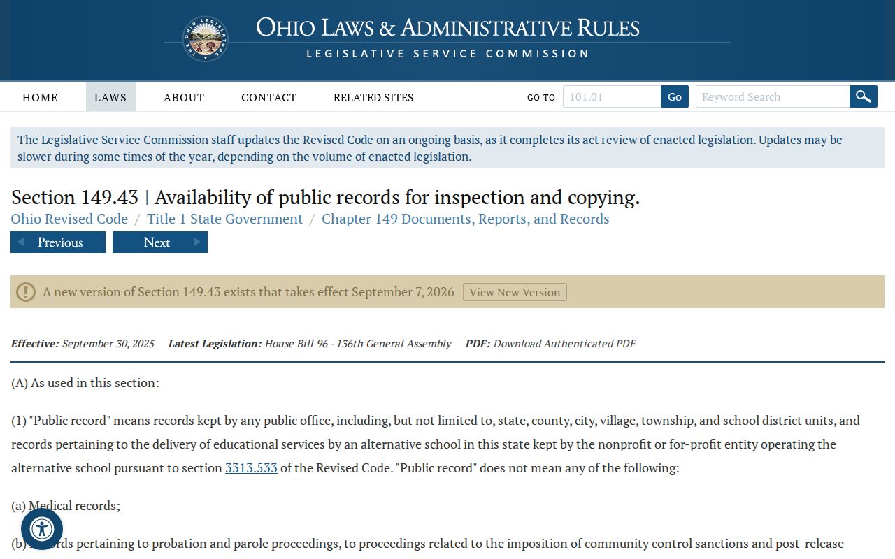 Ohio public-record law for Wood County released inmate mugshots